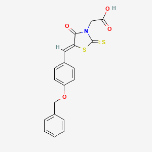 Структурная формула ClpP inhibitor M21, CAS 1151944-58-9, формула C19H15NO4S2