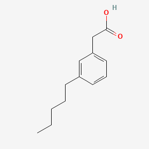Структурная формула PBI-4050, CAS 1002101-19-0, формула C13H18O2