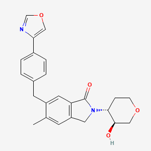 Структурная формула PF-06827443, CAS 2115022-67-6, формула C24H24N2O4