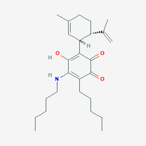 Структурная формула VCE-004.3, CAS 1818428-14-6, формула C26H39NO3