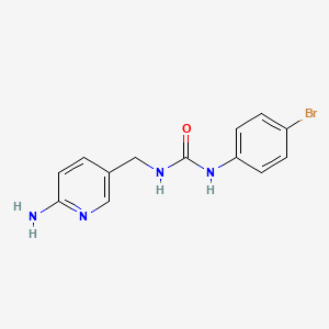 Структурная формула Aminopyridine 2, формула C13H13BrN4O