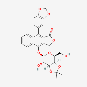 Структурная формула PHY34, CAS 2130033-55-3, формула C28H26O10