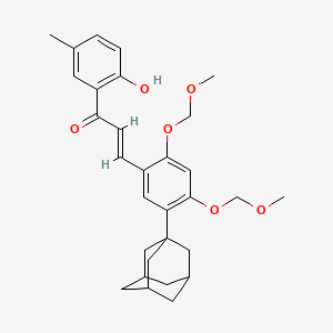 Структурная формула Amt-87, CAS 1609019-52-4, формула C30H36O6