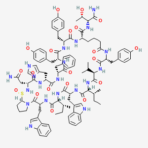 Структурная формула NTCP binder peptide WL4, формула C99H122N20O20S