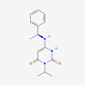 Структурная формула Mavacamten（MYK-461）, CAS 1642288-47-8, формула C15N3O2H19