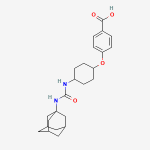 Структурная формула trans-AUCB, CAS 885012-33-9, формула C24H32N2O4