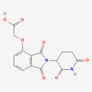 Структурная формула E3 Ligase Ligand 3, CAS 1061605-21-7, формула C15H12N2O7