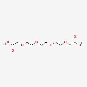 Структурная формула Bis-PEG4-acid, CAS 32775-08-9, формула C10H18O8