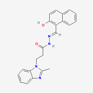 Структурная формула Divin, CAS 1443321-11-6, формула C22H20N4O2
