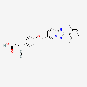 Структурная формула LY3104607, CAS 1795232-22-2, формула C27H25N3O3