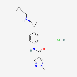 Структурная формула T-3775440 hydrochloride, CAS 1422535-52-1, формула C18H23ClN4O