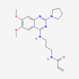 Структурная формула MS-453, CAS 2059892-29-2, формула C20H27N5O3