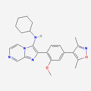Структурная формула UMB-136, CAS 2109805-83-4, формула C24H27N5O2