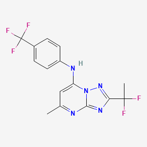 Структурная формула DSM421, CAS 1281861-06-0