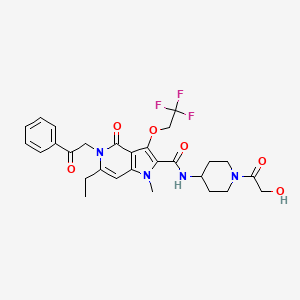 Структурная формула TAK-441, CAS 1186231-83-3