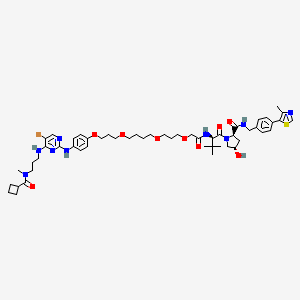 Структурная формула TBK1 PROTAC 1, CAS 2052306-13-3