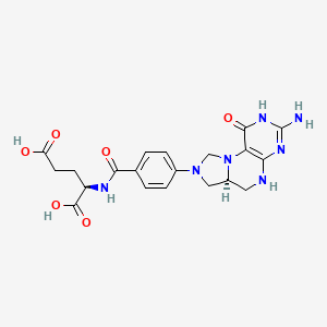 Структурная формула Arfolitixorin, CAS 31690-11-6, формула C20H23N7O6