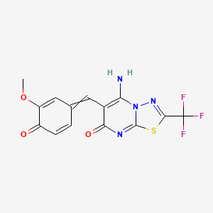 Структурная формула SRPIN-803, CAS 380572-02-1