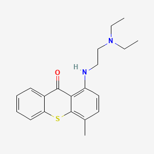 Структурная формула Lucanthone, CAS 479-50-5, формула C20H24N2Os