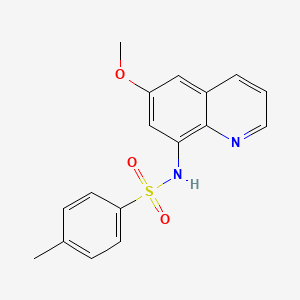 Структурная формула CX815, CAS 109628-27-5, формула C17H16N2O3S
