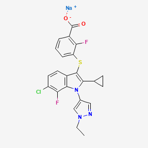 Структурная формула PAT-505, CAS 1782070-85-2