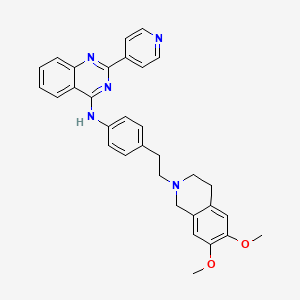 Структурная формула P-gp inhibitor 1, CAS 2050747-49-2, формула C32H31N5O2