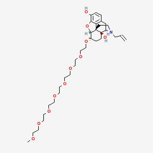 Структурная формула Naloxegol, CAS 854601-70-0, формула C34H53NO11