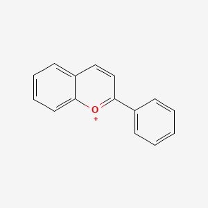 Структурная формула Enocyanin, CAS 11029-12-2, формула C15H11O+