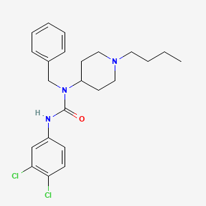 Структурная формула NAcM-OPT, CAS 2089293-61-6, формула C23H29Cl2N3O