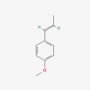 Структурная формула Trans-Anethole ((E)​-Anethole), CAS 4180-23-8, формула C10H12O