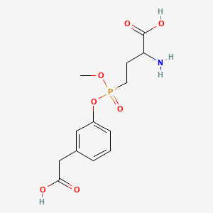 Структурная формула GGsTop (Nahlsgen), CAS 926281-37-0, формула C13H18NO7P