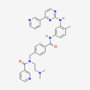 Структурная формула PDGFRα kinase inhibitor 1, CAS 2209053-93-8, формула C34H34N8O2