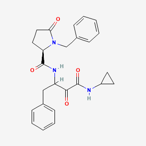 Структурная формула Alicapistat (ABT-957), CAS 1254698-46-8, формула C25H27N3O4