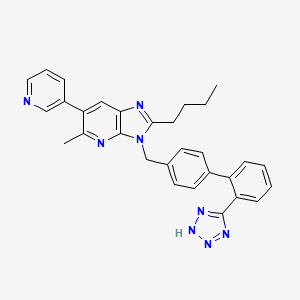 Структурная формула TM-25659, CAS 260553-97-7, формула C30H28N8