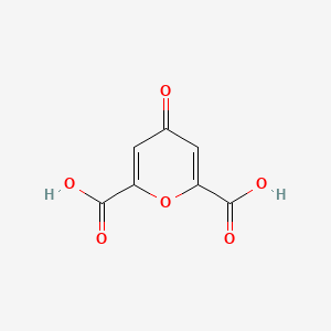 Структурная формула Chelidonic acid, CAS 99-32-1, формула C7H4O6