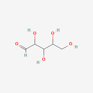 Структурная формула D-Ribose(mixture of isomers), CAS 50-69-1, формула C5H10O5