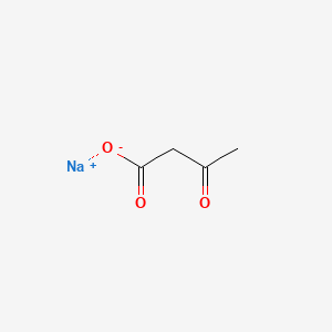 Структурная формула Acetoacetic acid sodium salt, CAS 623-58-5, формула C4H5NaO3