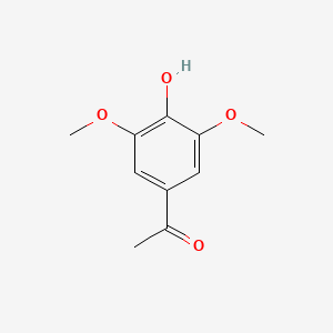 Структурная формула Acetosyringone, CAS 2478-38-8, формула C10H12O4