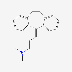Структурная формула Amitriptyline；MK-230, N-750, Ro41575, CAS 50-48-6, формула C20H23N