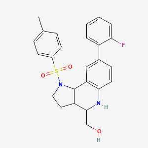 Структурная формула BRD0539, CAS 1403838-79-8, формула C25H25FN2O3S