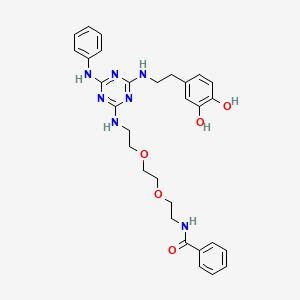 Структурная формула GAPDS, CAS 917773-99-0, формула C30H35N7O5