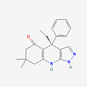 Структурная формула BRD0705, CAS 2056261-41-5, формула C20H23N3O
