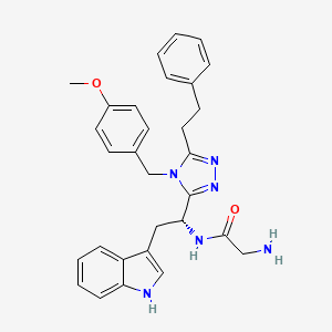 Структурная формула JMV 2959, CAS 925238-89-7, формула C30H32N6O2