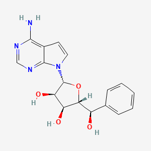 Структурная формула LLY-283, CAS 2040291-27-6, формула C17H18N4O4