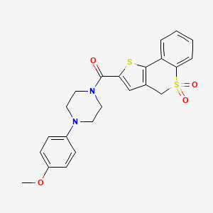 Структурная формула ML349, CAS 890819-86-0, формула C23H22N2O4S2