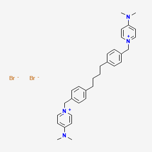 Структурная формула MN58b, CAS 203192-01-2, формула C32H40Br2N4