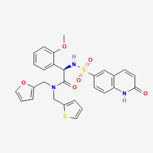 Структурная формула OSMI-1, CAS 1681056-61-0, формула C28H25N3O6S2