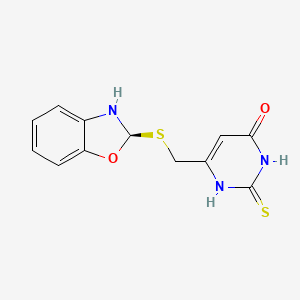 Структурная формула ZINC 39395747, CAS 1801163-44-9, формула C12H11N3O2S2