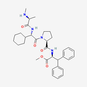 Структурная формула MV1, CAS 1001600-54-9, формула C33H44N4O5