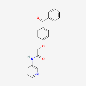 Структурная формула ML-T531, CAS 791127-70-3, формула C20H16N2O3